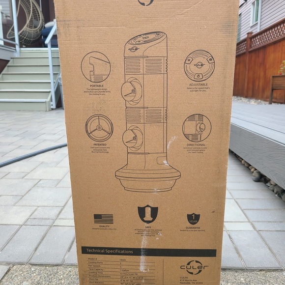 Culer - Air Conditioner - Cooling Fan - Picture 3 of 4